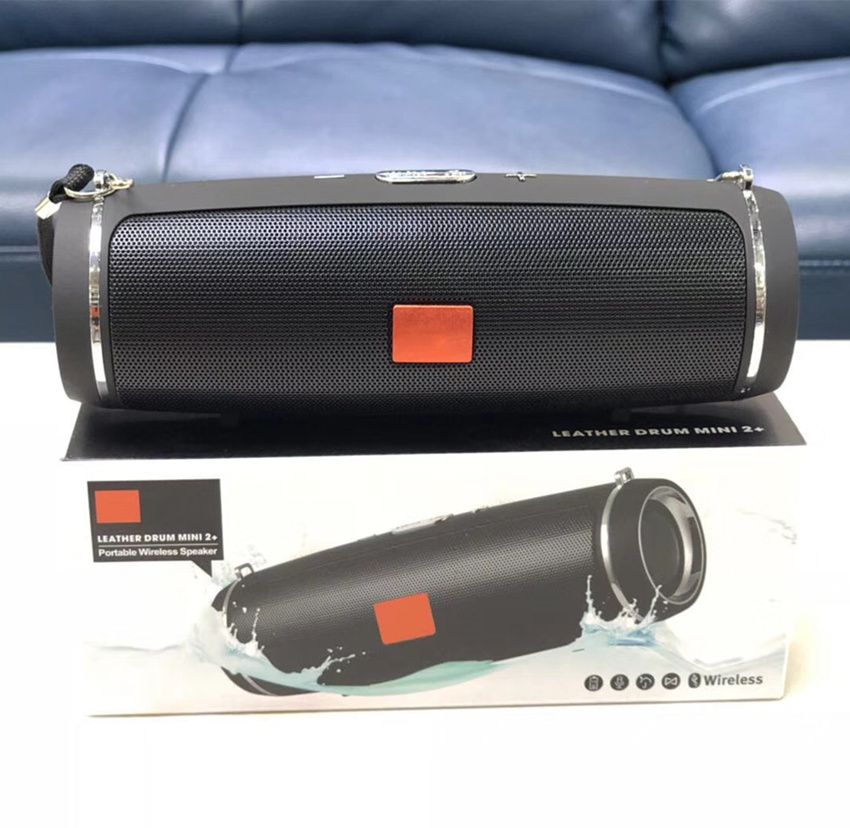 2021 LEATHER DRUM MINI 2 Bluetooth Wireless Outdoor Protable Speaker