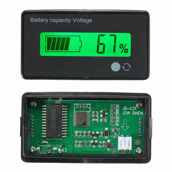 36v battery meter