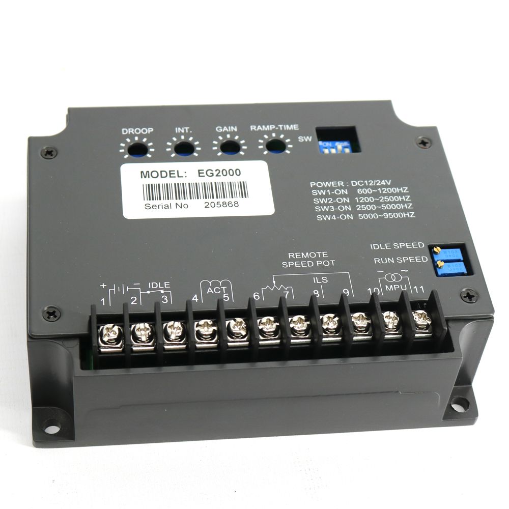 2020 EG 2000 Electronic Engine Governor Controller EG2000 Operating