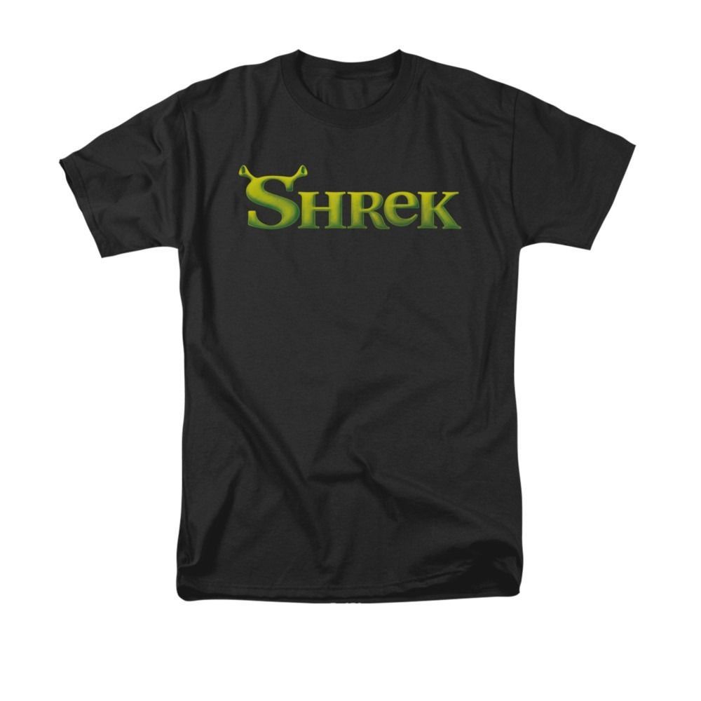 Shrek Movie LOGO Licensed Adult Long Sleeve T-Shirt S-3XL
