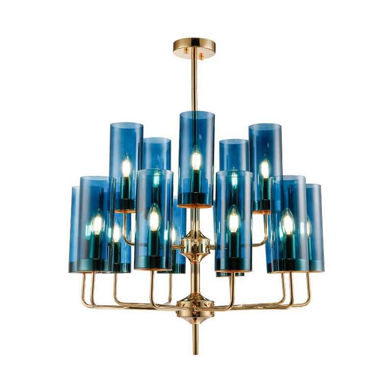 Pendant Lights Glass Postmodern Living Room Chandelier Light Luxury Pendant Lights Glass Postmodern Living Room Chandelier Light Luxury Bedroom Lamp Creative Personality Restaurant Blue Lamps Unusual