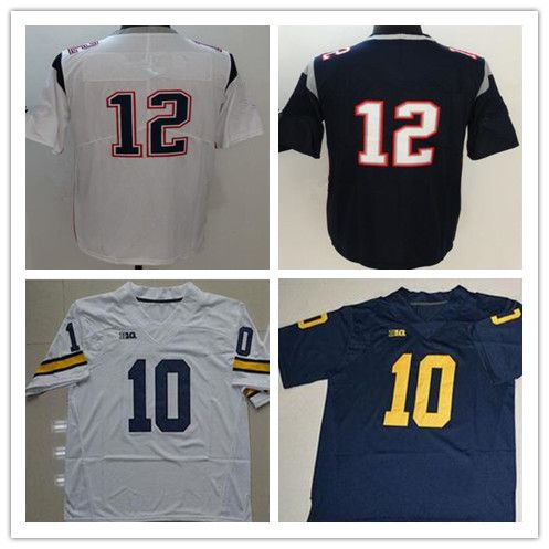 tom brady michigan jersey white tom brady michigan jersey white