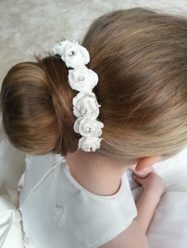 satin ribbon hair accessories
