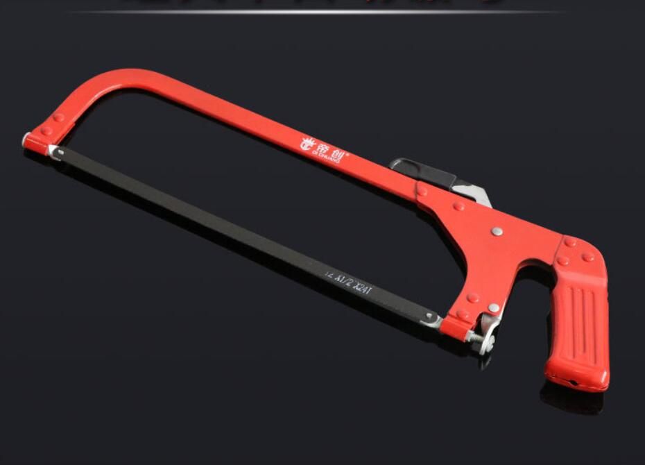 2021 Adjustable Round Tube Hacksaw WithSaws Aluminum Alloy Frame And