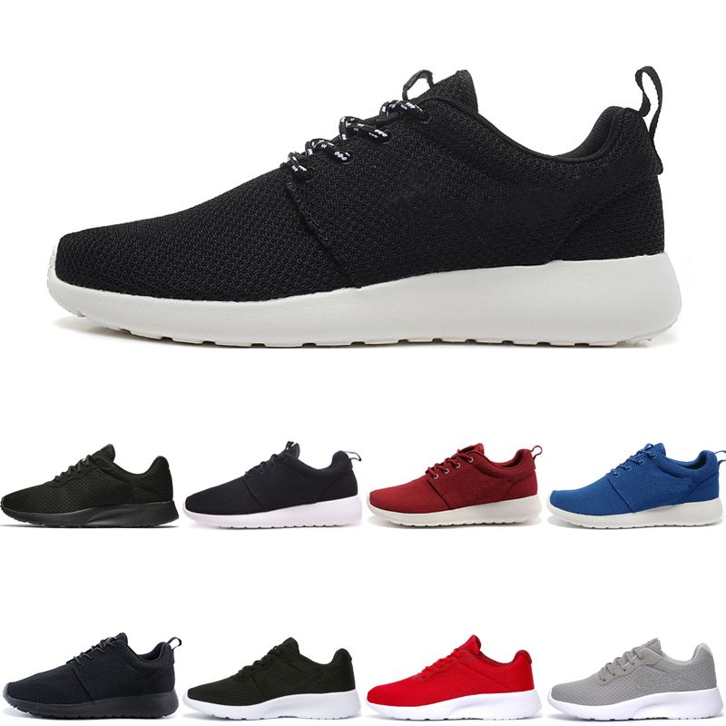 2019 Hot Sale Run Running Shoes For Men Women Triple Black Low ...