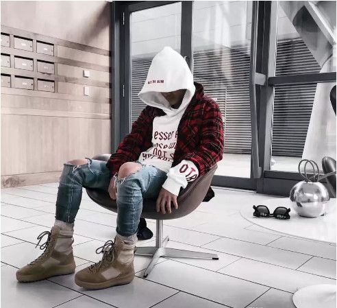 yeezy season 5 boots on feet