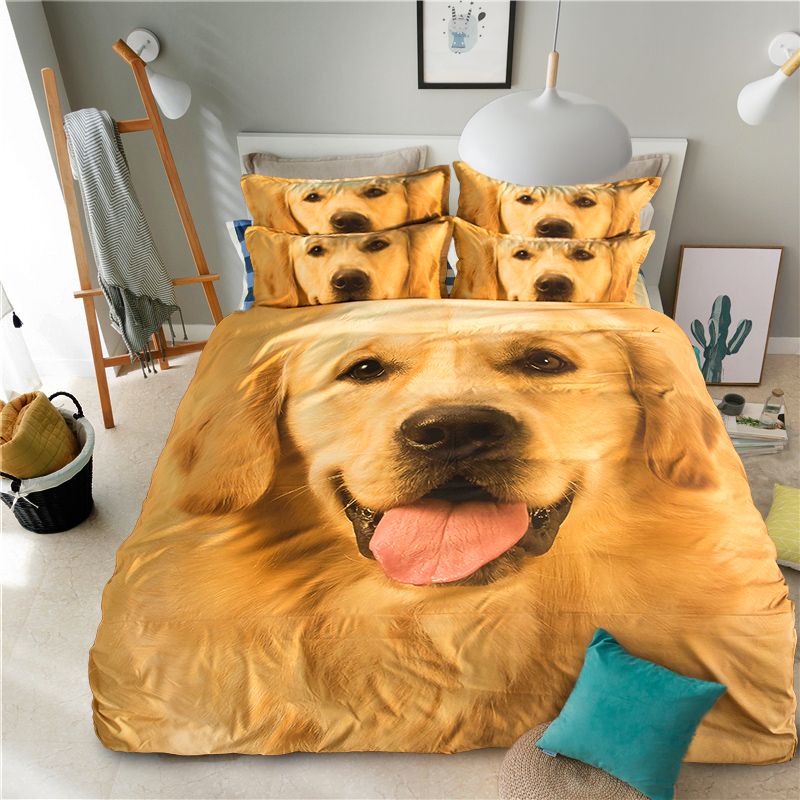 golden retriever bed