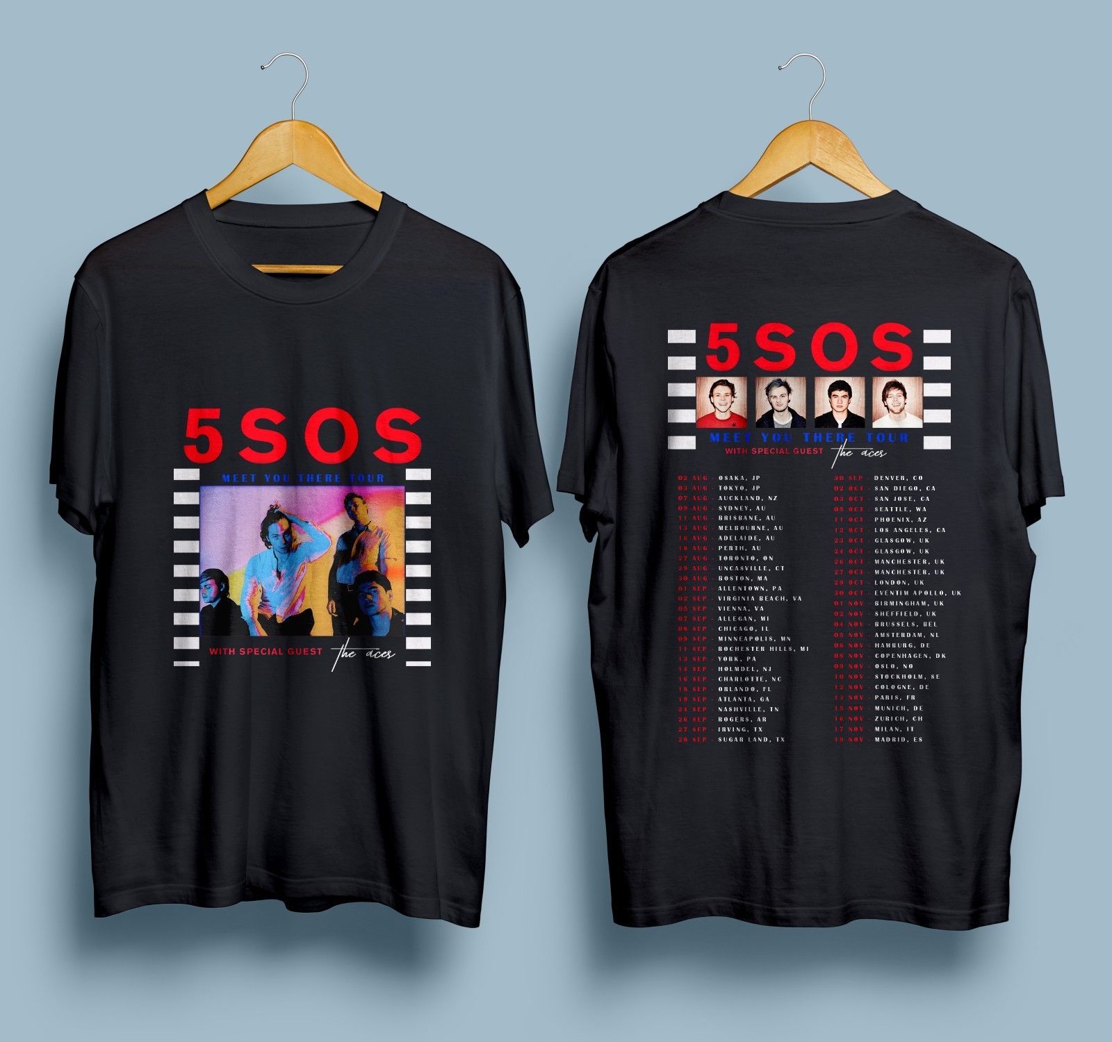 New 5 Seconds Of Summer 5sos Meet You There Tour 2018 T Shirt S 2xl 2018 Summer New Men Cotton Short Sleeve T Shirtnd Tops Artistic T Shirts Thirts From New 5 Seconds Of Summer 5sos Meet You There Tour 2018 T Shirt S 2xl 2018 Summer New Men Cotton Short Sleeve T Shirtnd Tops Artistic T Shirts Thirts From