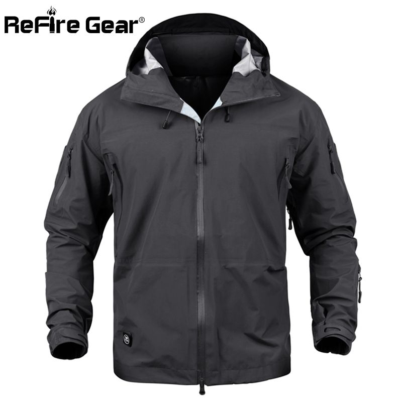 Best Quality ReFire Gear Hard Shell Military Tactical Jacket Men