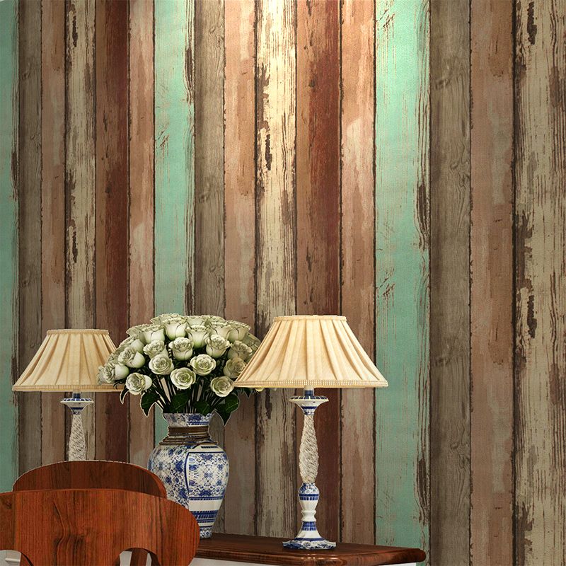 Großhandel Retro Holz Tapete Moderne Einfache 3D Geprägte Holzbrett ... Großhandel Retro Holz Tapete Moderne Einfache 3D Geprägte Holzbrett ...