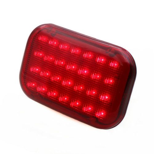 Red Car LED Emergency Light Traffic Safety Warning Flashing