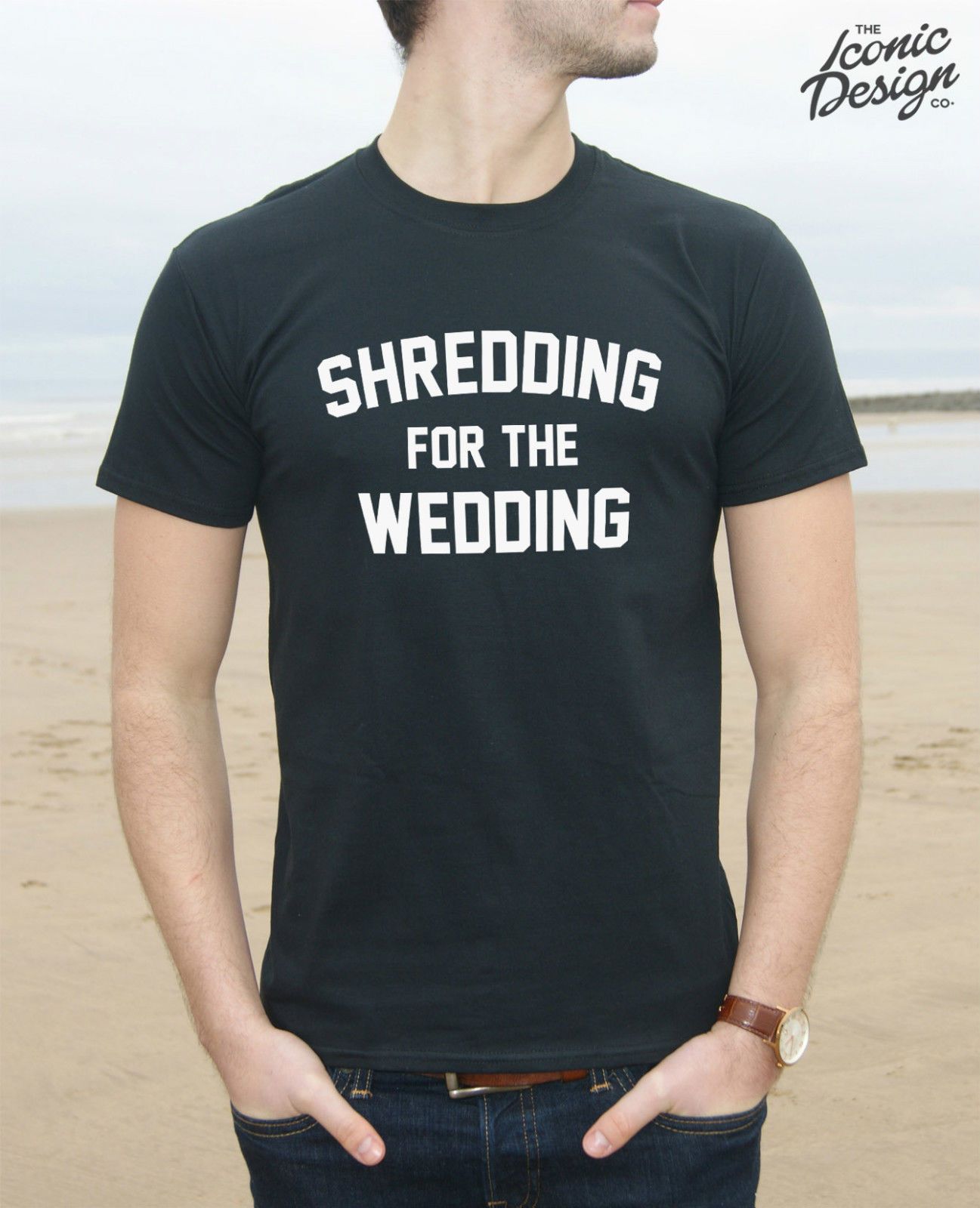 shredding for the wedding