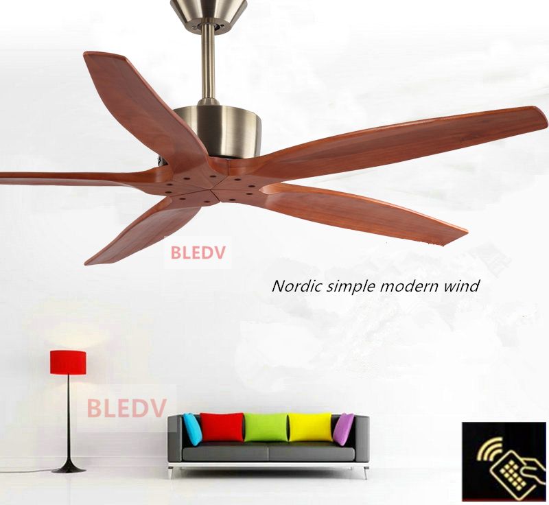 2018 Nordic Luxury Bronze Village Wooden Ceiling Fan With Remote 2018 Nordic Luxury Bronze Village Wooden Ceiling Fan With Remote Control Attic Without Light Bedroom Home Wood Blade From Happylights