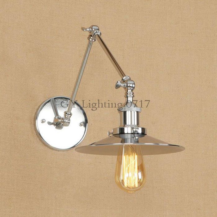 2018 High Quality Wall Lamps Sconce Loft Chrome Plated Bathroom 2018 High Quality Wall Lamps Sconce Loft Chrome Plated Bathroom Light Modern Metal Lamp Bedroom Bedside Sconces Dream Master From Gylighting0717