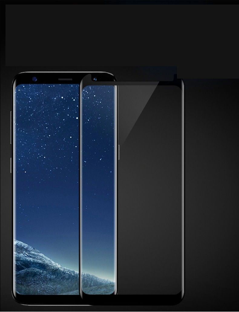 Przyjazny przypadek Szkło hartowane 3D zakrzywione dla Samsung Galaxy Note 8 S9 Plus S8 Plus S7 Edge 100 sztuk / partia Brak pakietu detalicznego