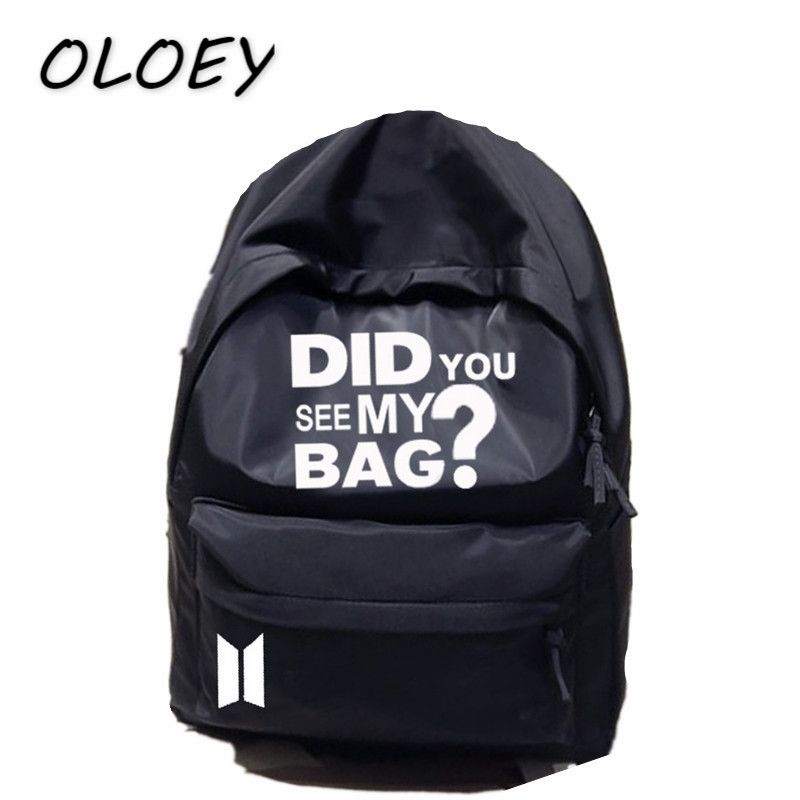 BTS Mochila Compre Mi Bangtan Corea Bag Bolsa ¿Has Star Boys Visto HZSSqd