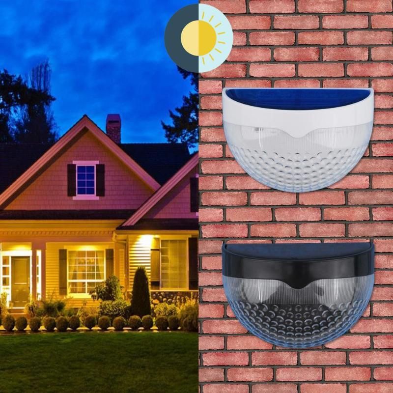 2018 Outdoor Solar Light Garden Decoration Waterproof 6 Led 2018 Outdoor Solar Light Garden Decoration Waterproof 6 Led Wall Mount Fence Courtyard Lights Lamp Warm White From Hogon 26 06 Dhgate Com