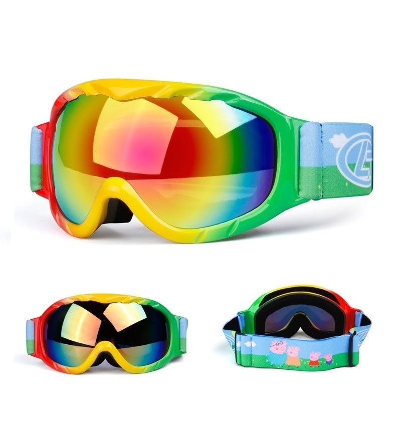 Snow Niñas Doble Máscara Snowboard Goggles Antivaho Espejo Lente Esférico Glass Gafas Ski Esquí Niños Kids De Uv400 n0XkNOPw8