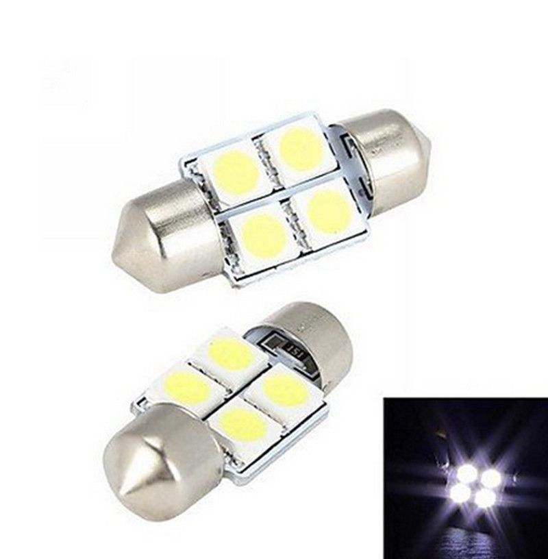 Custom Lighting 10pcs 5050 31mm 4smd Car Rv Interior Dome