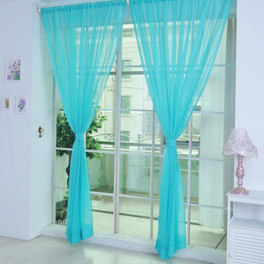 Blackout Kitchen Curtains Solid Wedding Glass Yarn Translucent Blackout Kitchen Curtains Solid Wedding Glass Yarn Translucent Light Filtering Window Screens For Bedroom Screen Filter