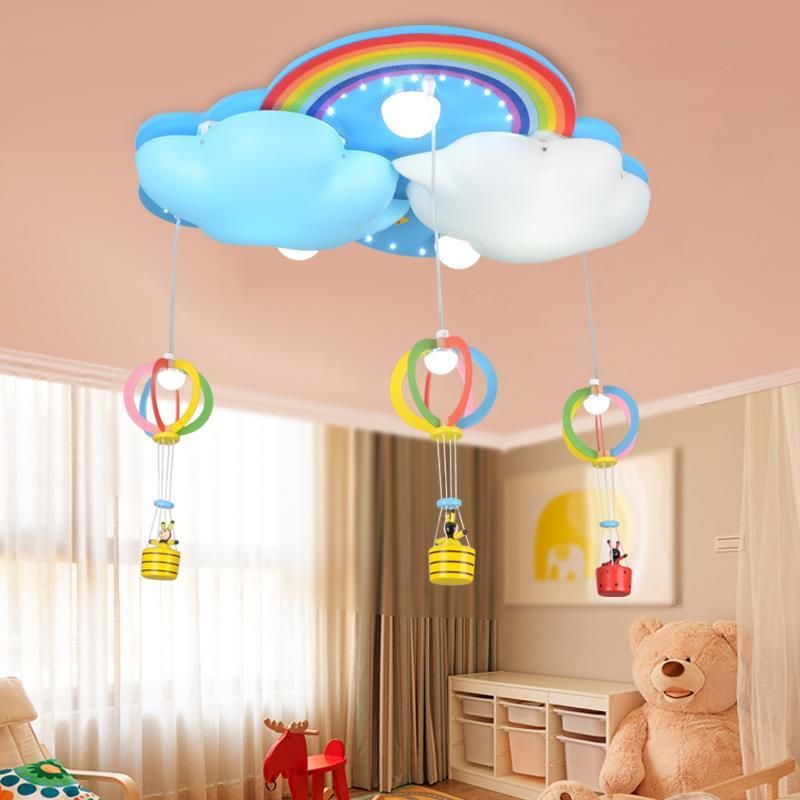 2018 Children S Clouds Rainbow Led Ceiling Light Bedroom Girl 2018 Children S Clouds Rainbow Led Ceiling Light Bedroom Girl Princess Room Lamps Kindergarten Za927616 From Alluring 422 3 Dhgate Com