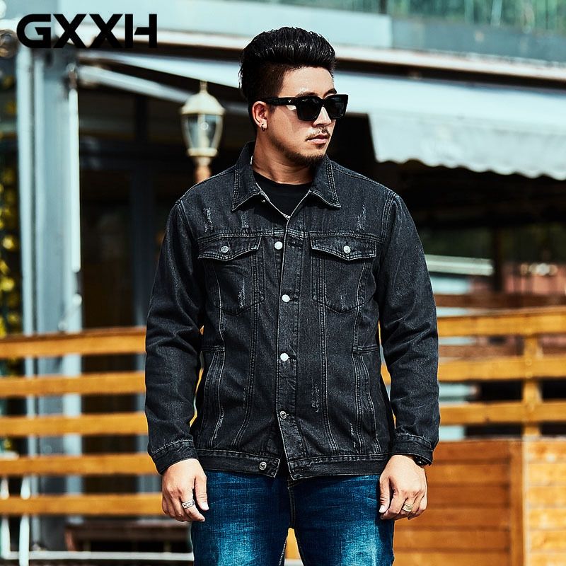 Großhandel GXXH 2018 XXL 6XL Männer Jeansjacke Kleidung MAX _ Sambia leichte Polsterung Klassische Herren Großhandel