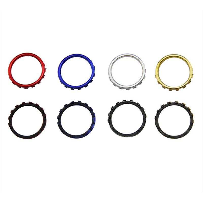 2018 high quality chrome custom thumbstick accent rings for