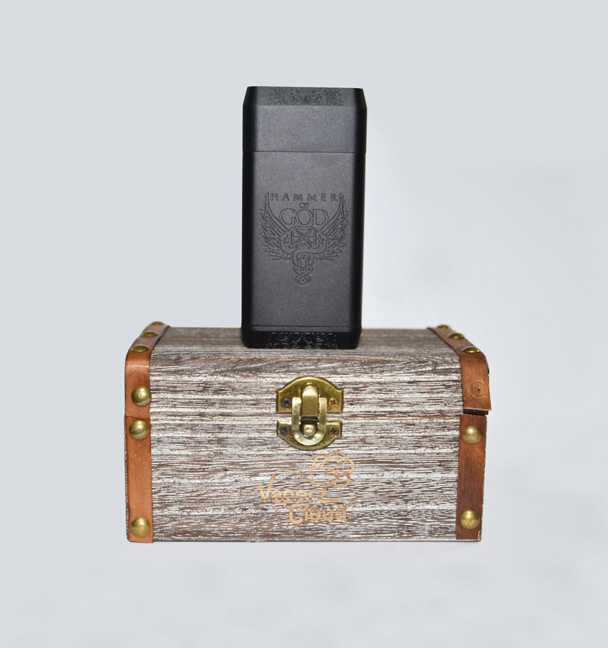 Newest HOG Hammer Of God V4 Box Mod Vaperz Cloud Electronic Cigarette Huge Power Hammer Of God 4