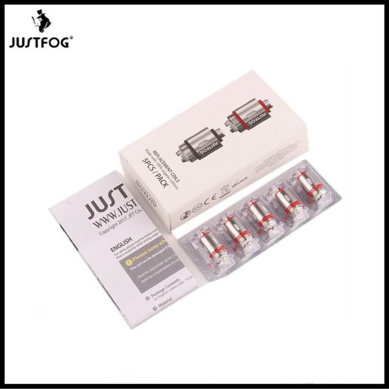 Original Justfog Coil Head 1.2ohm 1.6ohm Organic Japanese Replacement