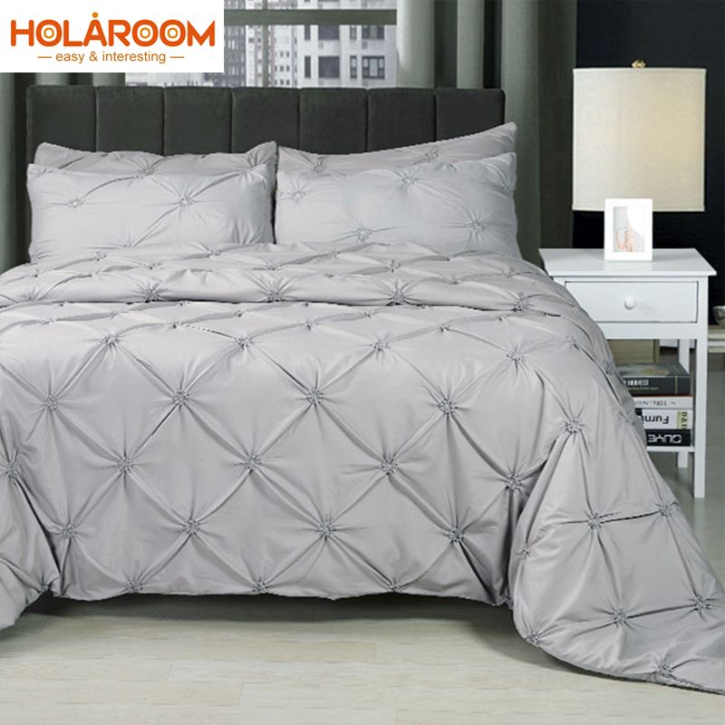 3d Bedding Set Solid Color Multi Size Duvet Cover Pillowcase Bed Beautiful Bedclothes 2pcs 3pcs Home Decoration
