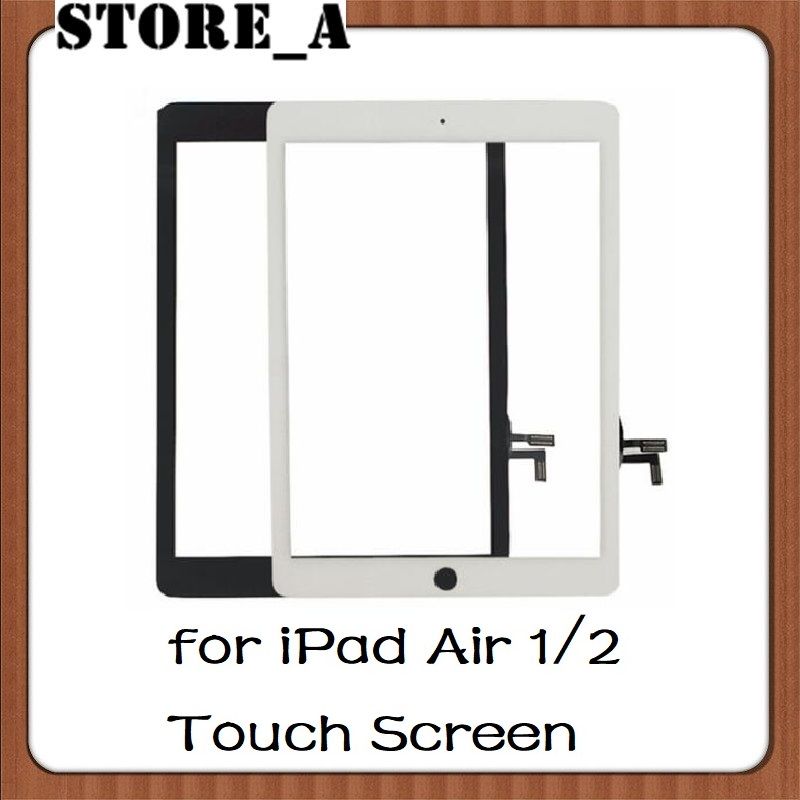 White Glass Touch Digitizer Screen Replacement Parts Adhesive glue for Ipad 4