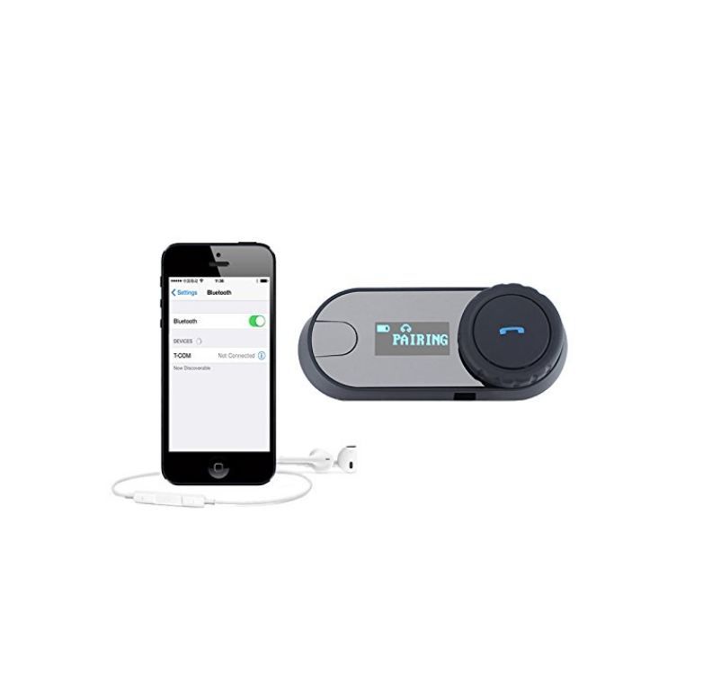 Acquistare Cuffia Interfono Interfonica Casco Interfono Da Casco Moto BT  Bluetooth Aggiornata Con Schermo LCD + Radio FM Iphone Samsung Economico |  Consegna Veloce E Qualità | It.Dhgate