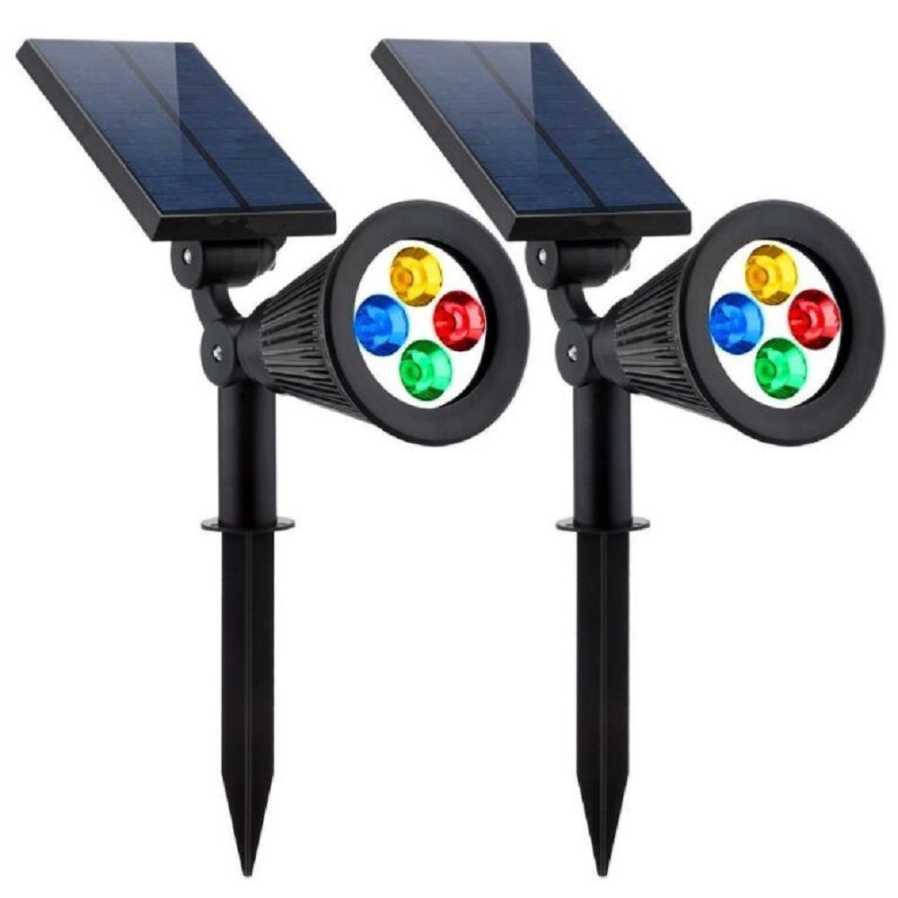 Changing Solar Outdoor Garden Led Spotlights Waterproof Ip65 Sensor Changing Solar Outdoor Garden Led Spotlights Waterproof Ip65 Sensor Powered Lights 2 In 1 Installation Mount To Wall Or Ground From Lily Lx