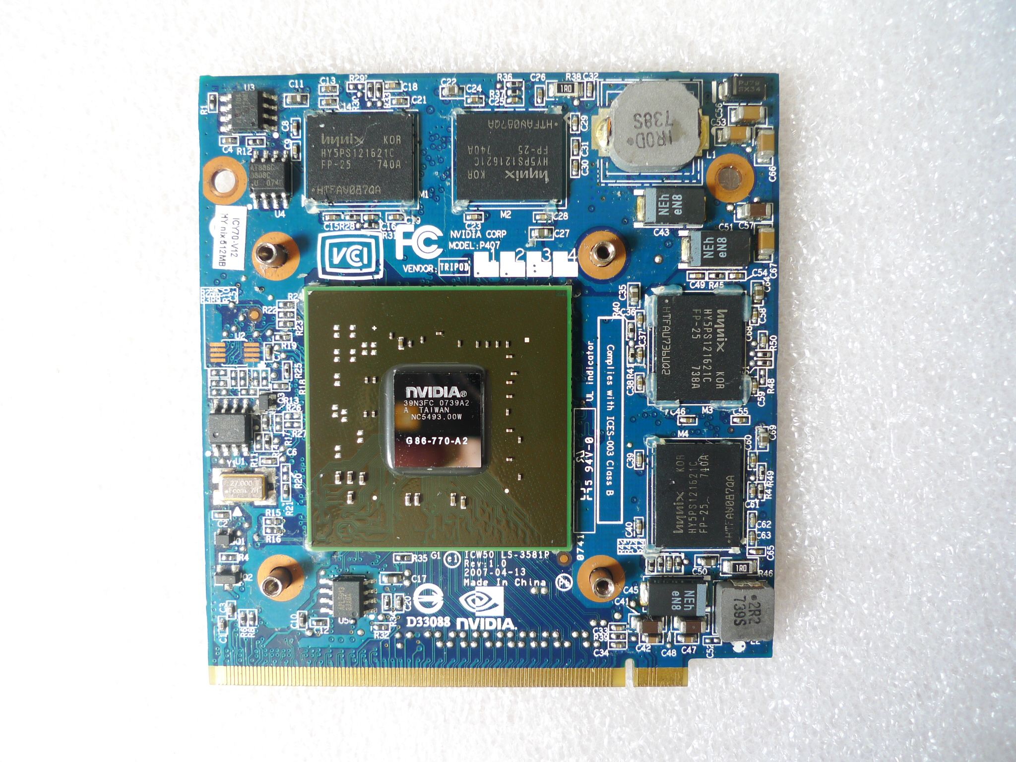 Acquista Acer Aspire 5720G 5920G 5520 Notebook 5920 NVidia GeForce