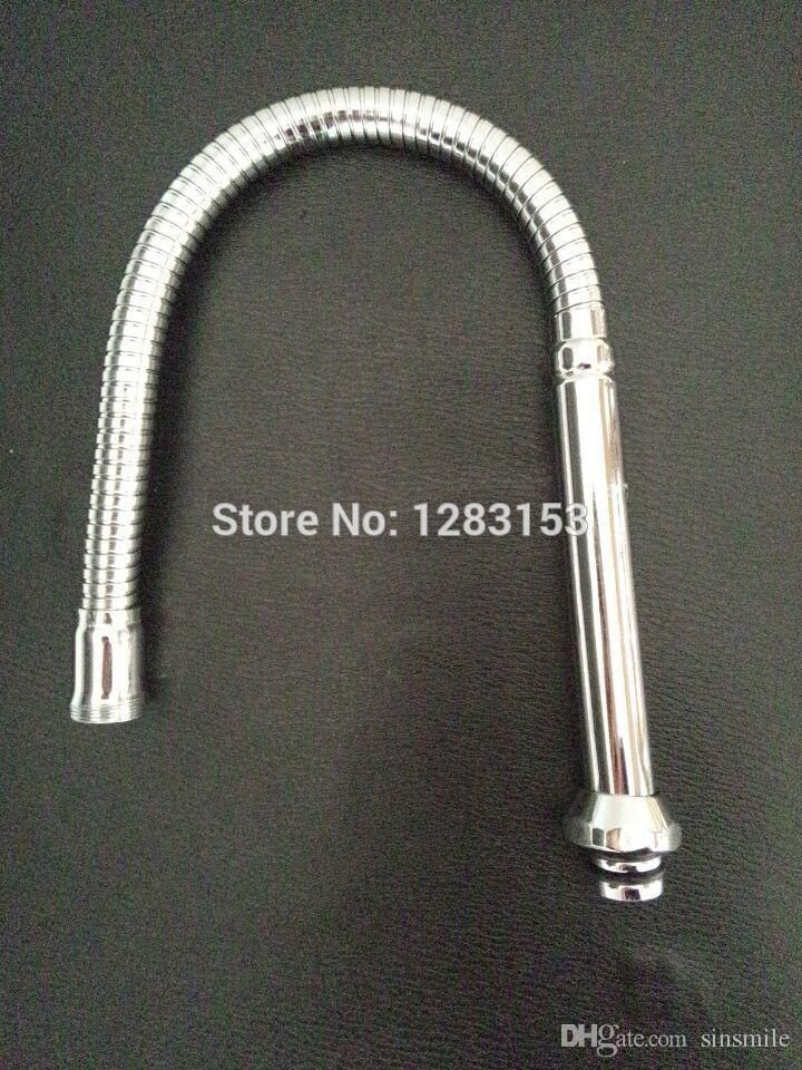 Whole High Quality Kitchen Faucet Plumbing Hose Universal Stainless Steel Without Head 3 4