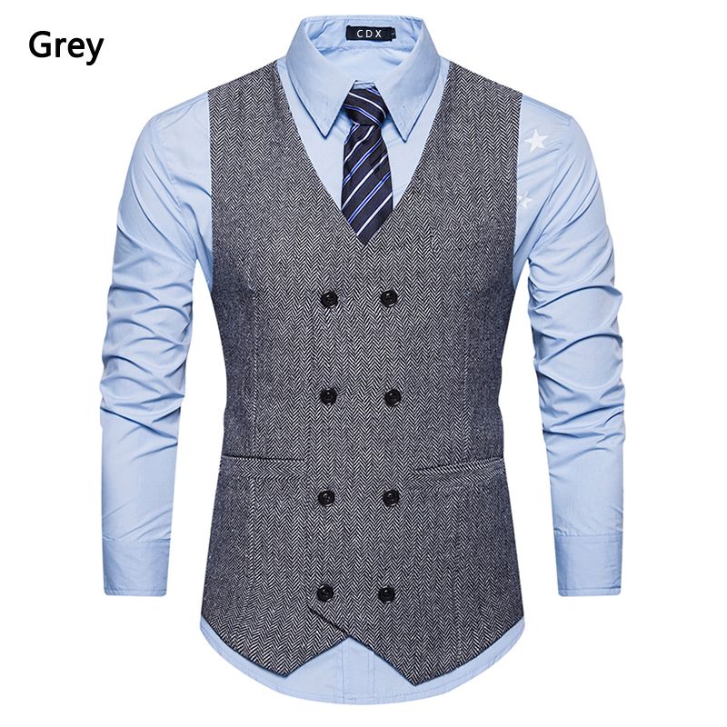 Acheter 2018 Sur Mesure Gilet Costumes De Mariage Gilet ...