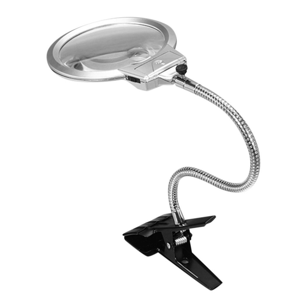 Desk Mounted Illuminated Magnifying Glass Designs