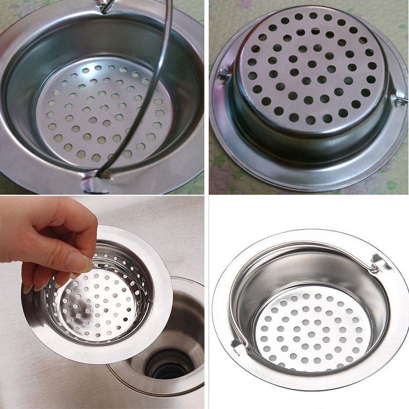 New Kitchen Sink Strainers Stopper Good Grip Stainless Steel Sink Strainer Kitchen Strainer Basket Waste Strainer Wx9 601