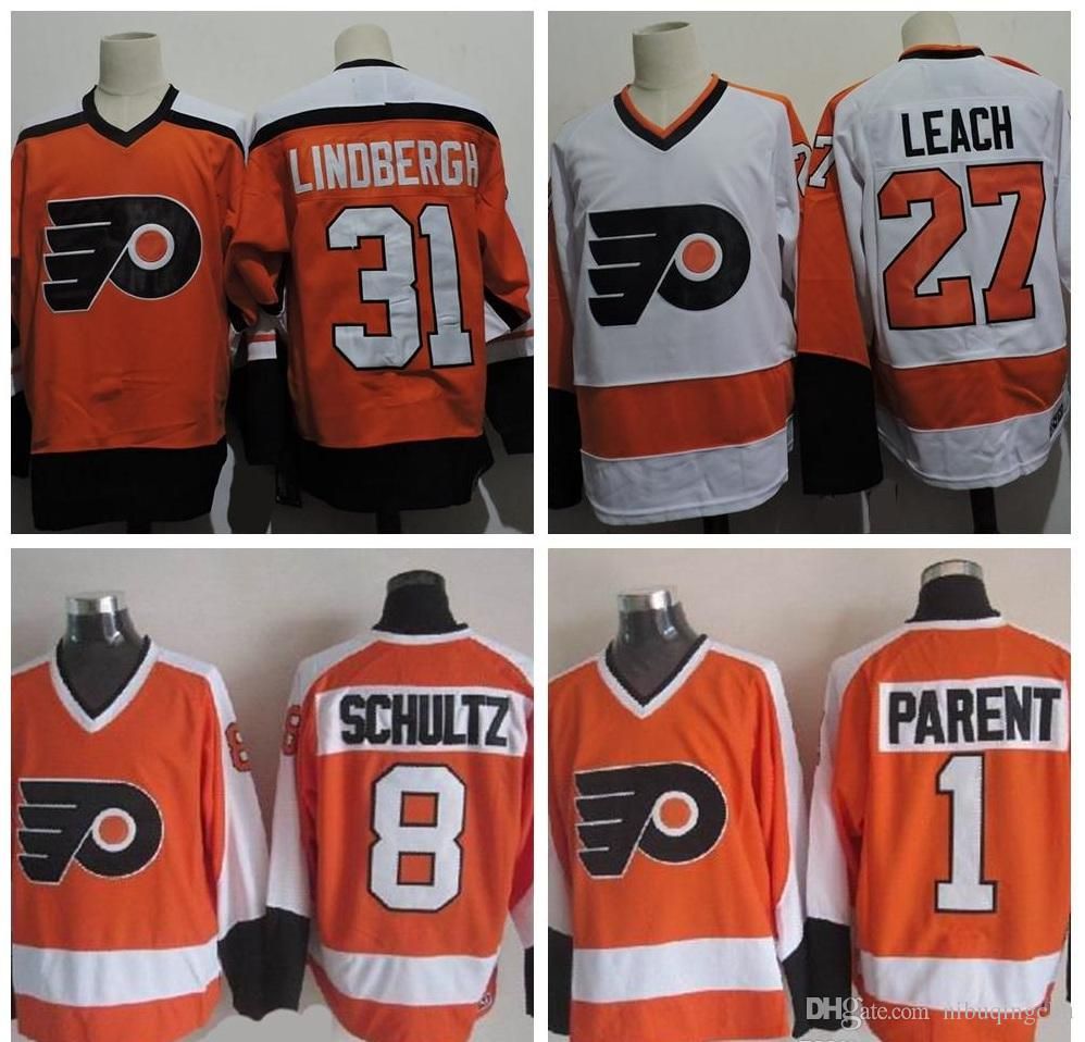 2019 Vintage Philadelphia Flyers Hockey Jerseys 27 Reggie Leach 31