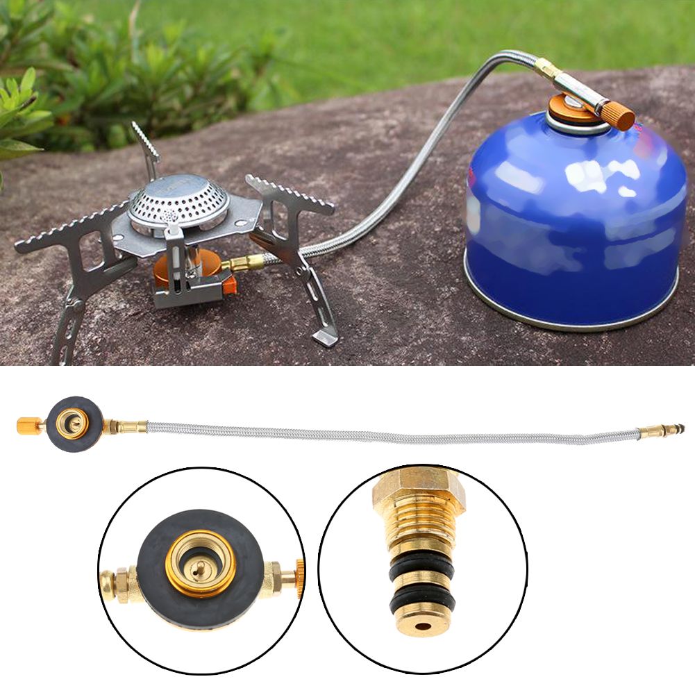 Braided Hose Outdoor Gas Stove Burner Furnace Connector Gas Tank