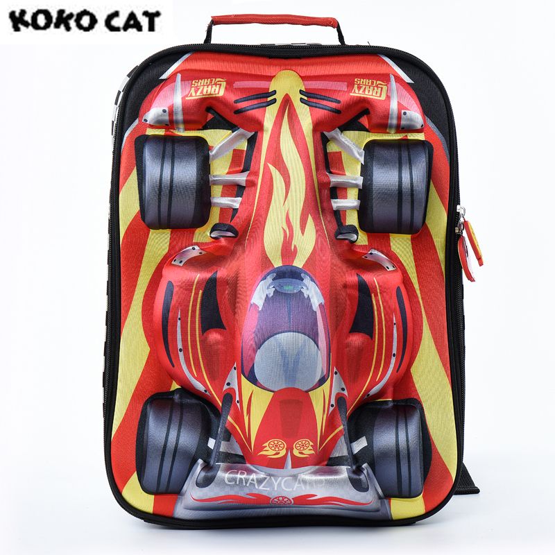 Fresco Compre Adolescentes Bookbag Historieta 3d De Niño Bolsas Escolar Niños Coche Escolares Oro Mochilas Estudiante Mochila Para 2017 44ZrY