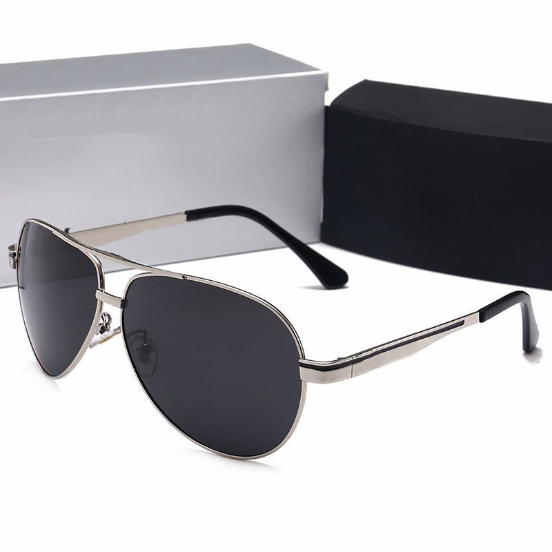 Metal Voyager Box Polarisantes Ovales Homme Marque Lunettes Soleil Avec Drive Luxe Designer Fashion De Frame Hommes Ku3lF1TJc