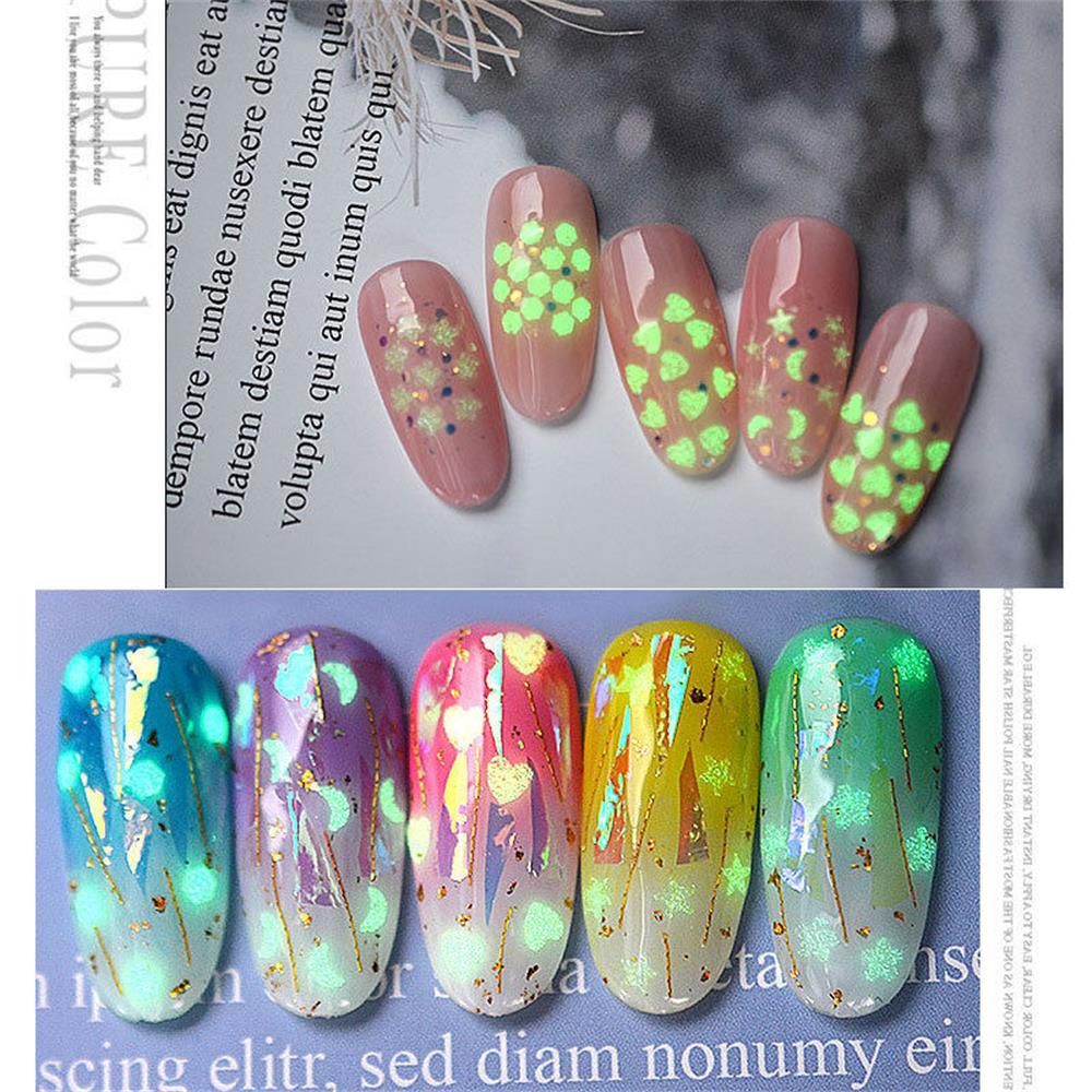 Luminous Sapphire Blue Acrylic Nails Step By Step Instructions For