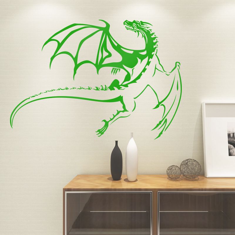 west dragon wall sticker for living room kids room bedroom home wall