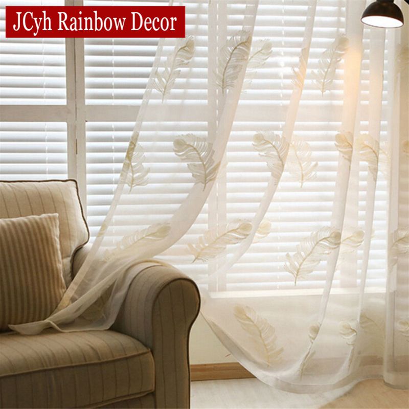 Janpese Style Embroidered Tulle Curtains For Living Room Modern Janpese Style Embroidered Tulle Curtains For Living Room Modern White Sheer Bedroom Linen Window Fabric Curtain Rods Styles