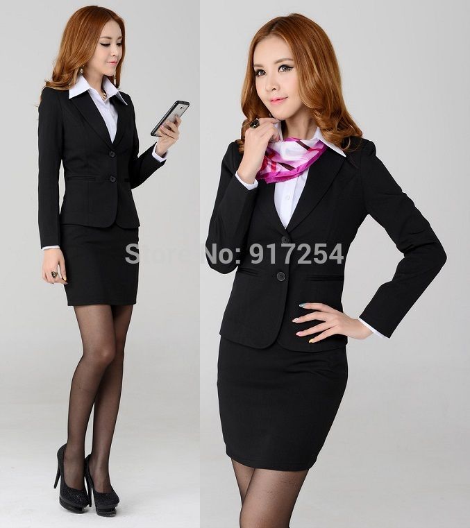 2018 new 2015 autumn winter plus size business office work wear plus size business clothes