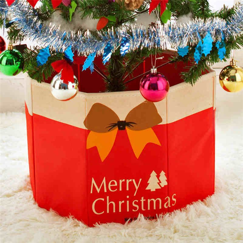 30x36cm christmas tree foot box ornaments bottom xmas party decoration storage linen christmas holiday diy storage box silver christmas decorations silver - Christmas Decoration Storage Box 30x36cm christmas tree foot box ornaments bottom xmas party decoration storage linen christmas holiday diy storage box silver christmas decorations silver - Christmas Decoration Storage Box