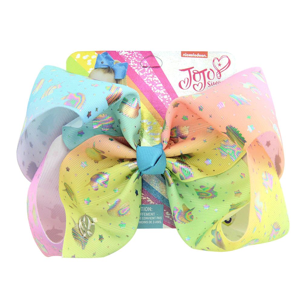 Mädchen Pailletten Haarschleife Glitter Krokodilklemmen Kinder Headwear YEZY