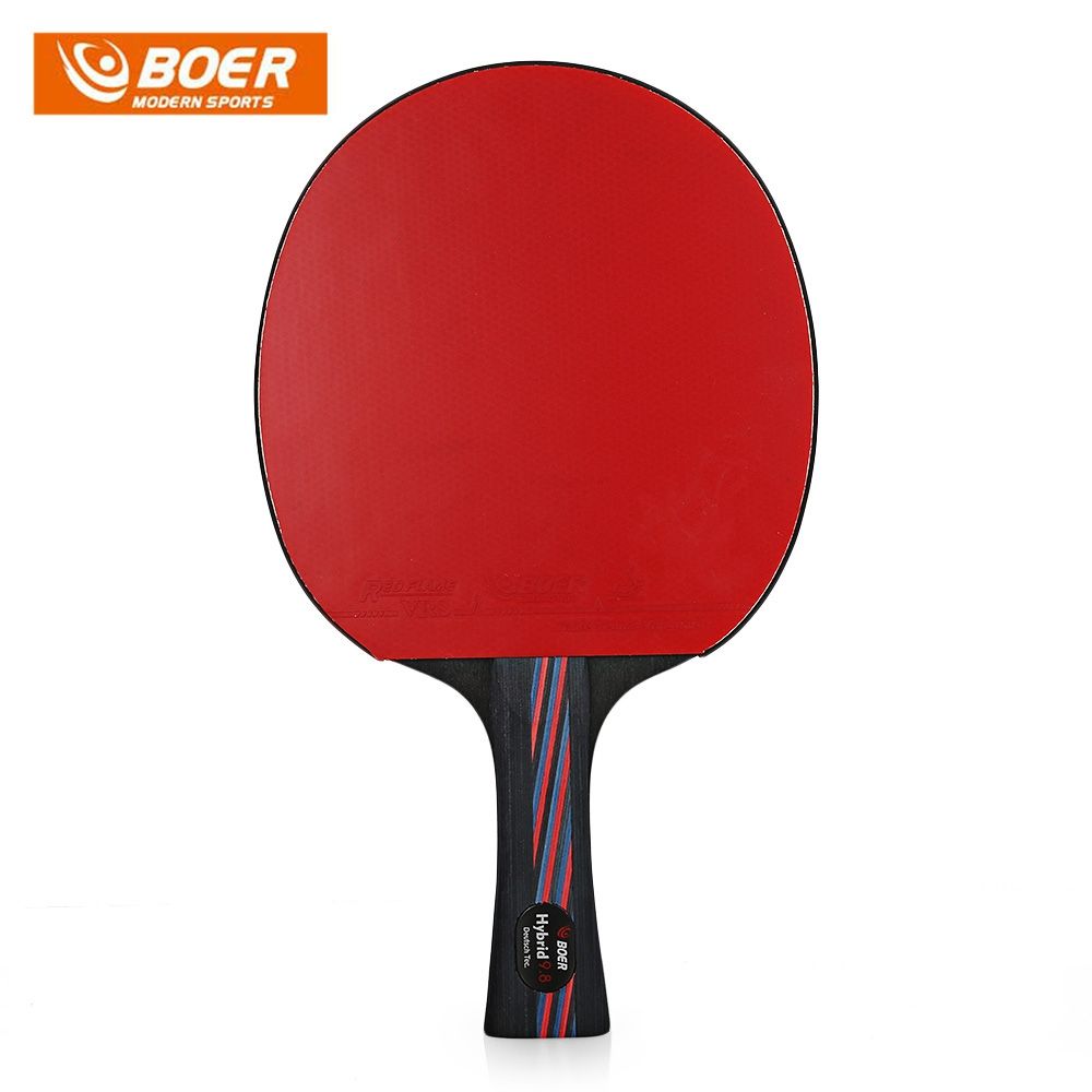 2018 Boer Lightweight Table Tennis Ping Pong Racket Paddle Long ... 2018 Boer Lightweight Table Tennis Ping Pong Racket Paddle Long ...