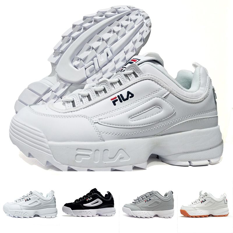 fila shoes black price